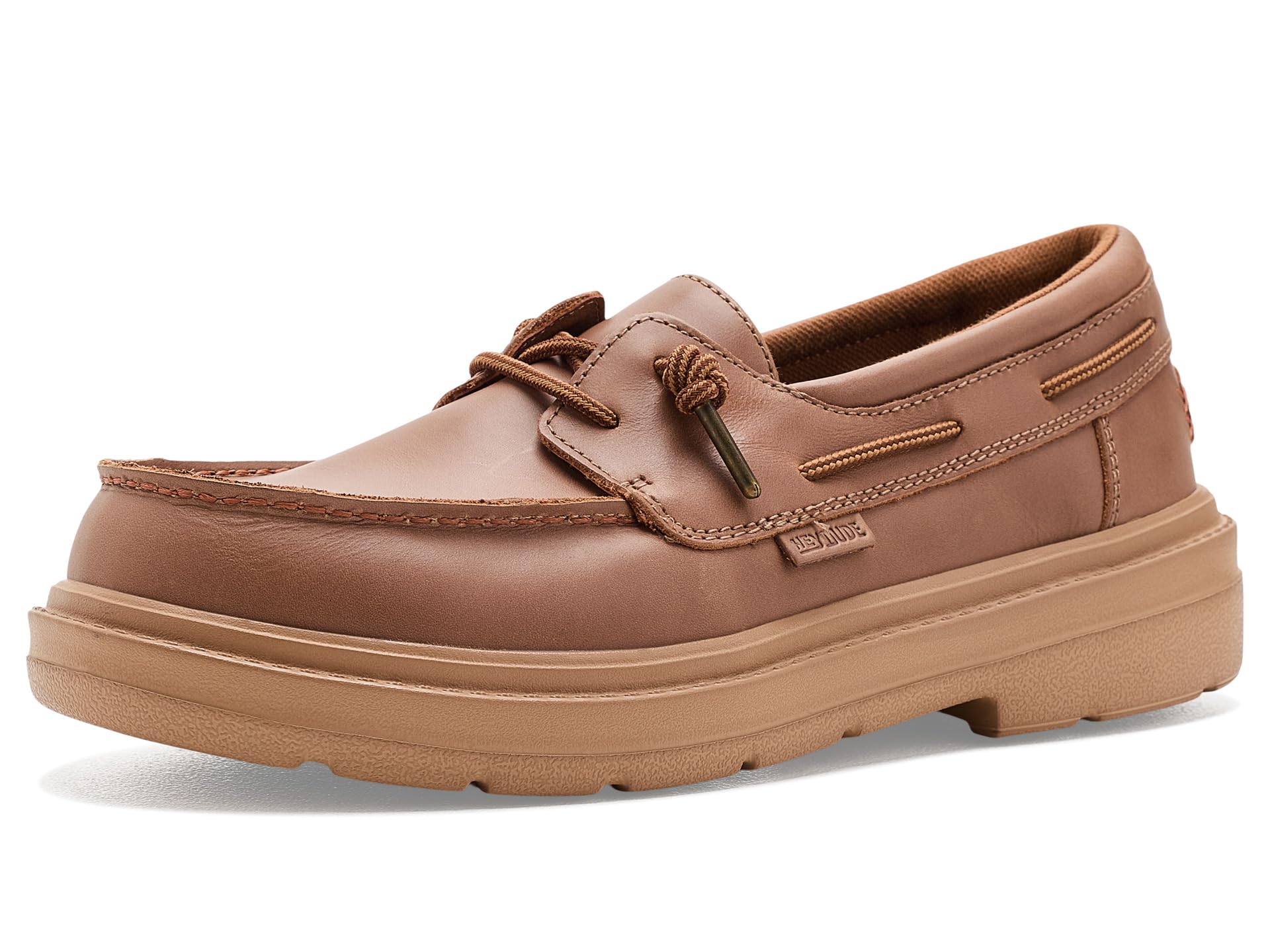 Sienna Boat Leather