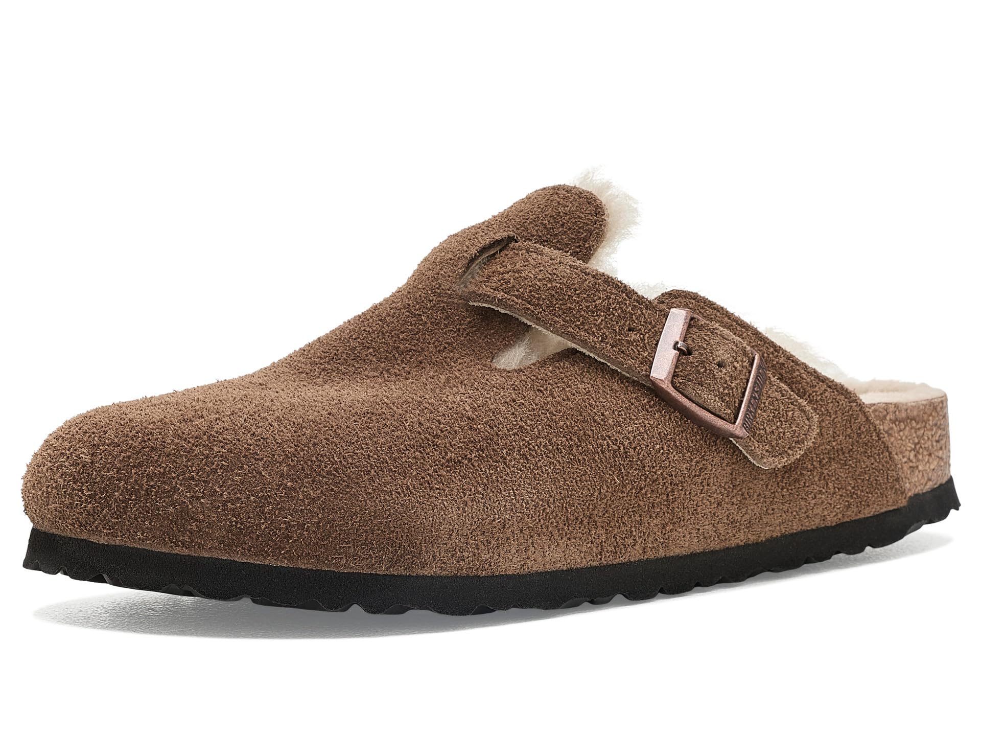 Boston Shearling Clog - Suede