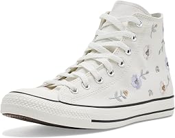 Chuck Taylor All Star блестки цветы высокие кроссовки