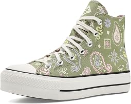 Chuck Taylor All Star Lift высокие кеды с пагодой и пейсли