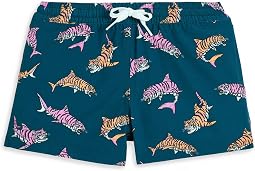 The King Of The Seas Lined Swim Trunk (Big Kid)
