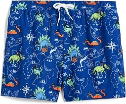 The Rex Marks The Spots Lined Swim Trunk (Big Kid)