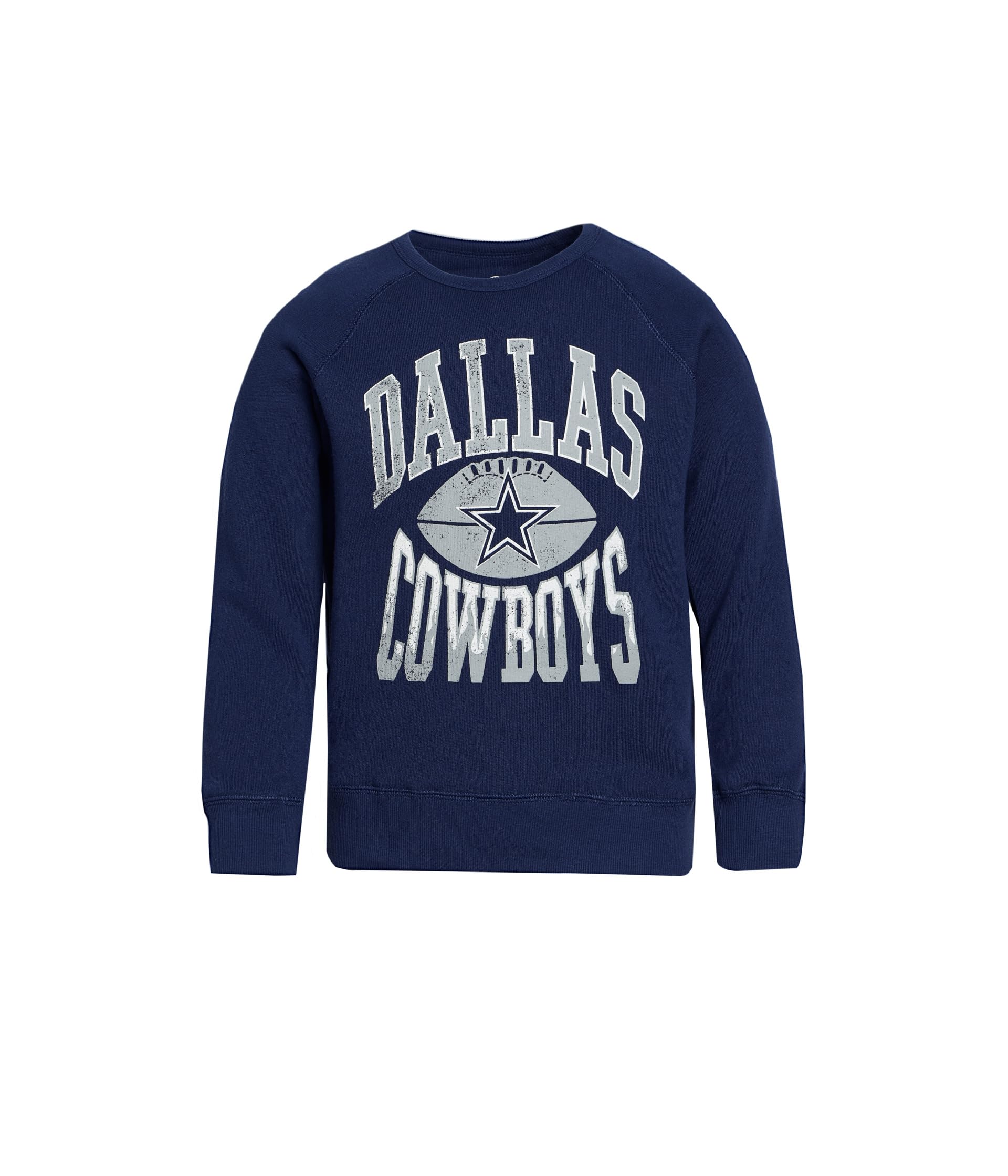 Флисовая кофта с рукавами реглан Hot Route с принтом Dallas Cowboys