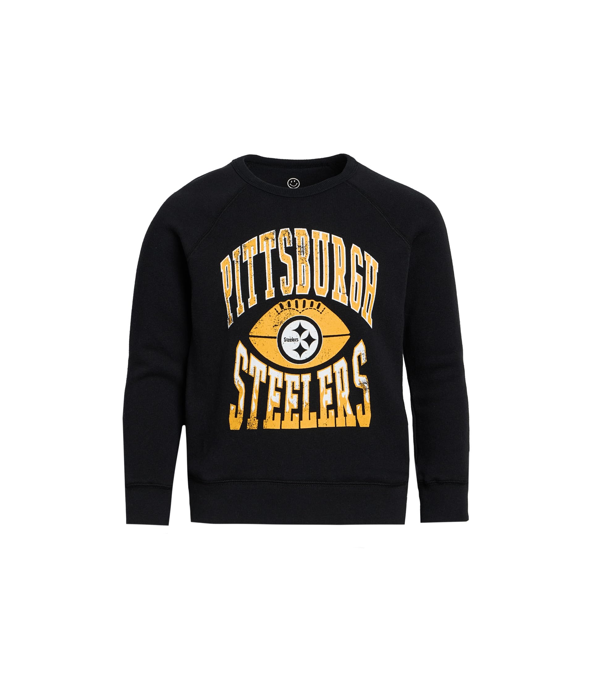 Мужской флисовый реглан Hot Route с логотипом NFL Pittsburgh Steelers (для детей старшего возраста)