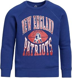 Junk Food Clothing Kids детский флисовый свитшот NFL New England Patriots Hot Route (маленький/большой ребенок)