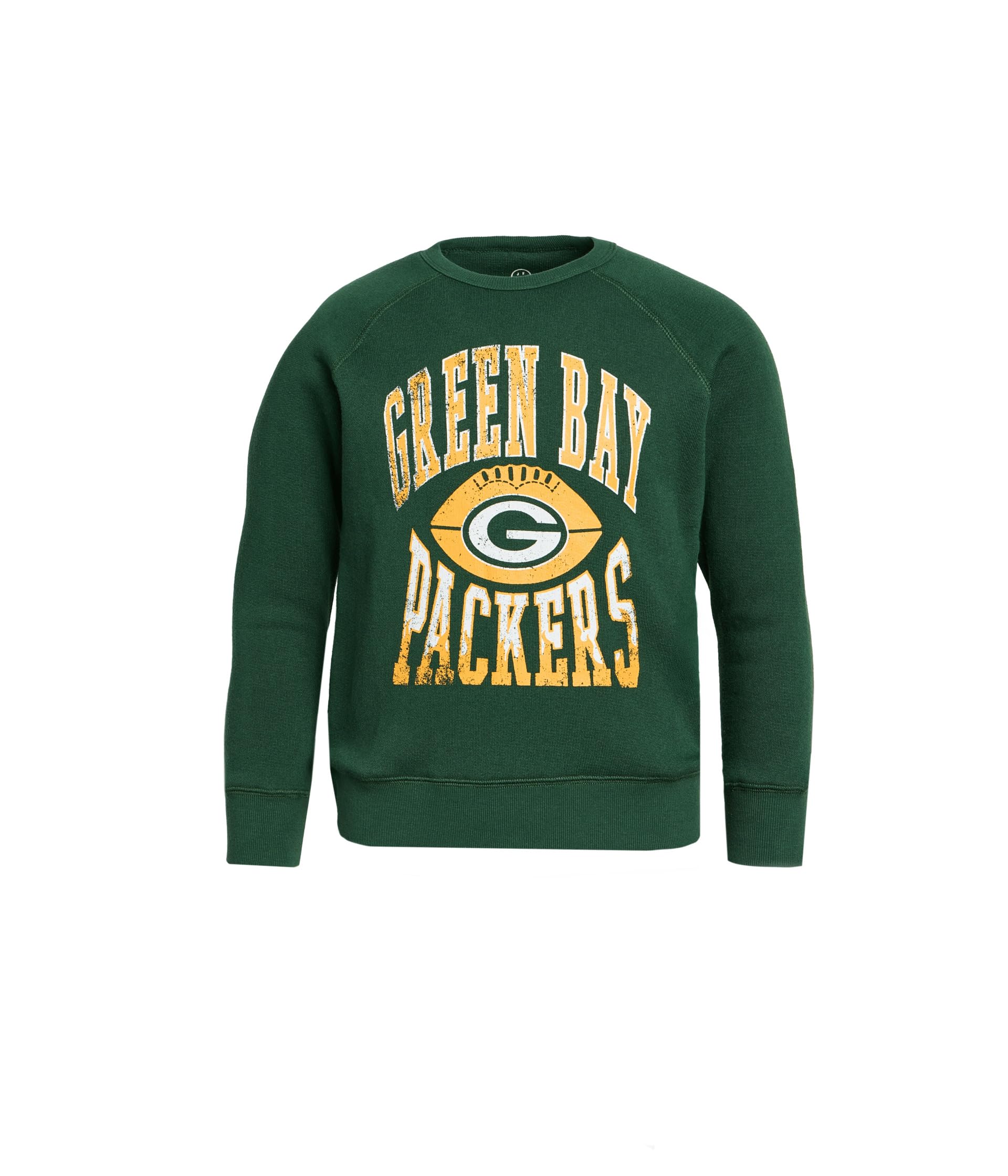NFL Green Bay Packers Hot Route Raglan Fleece (Little Kid/Big Kid)