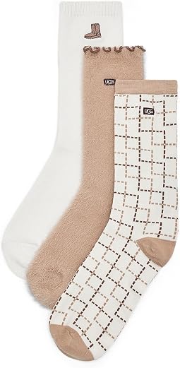 Носки UGG Classic Crew, 3 шт