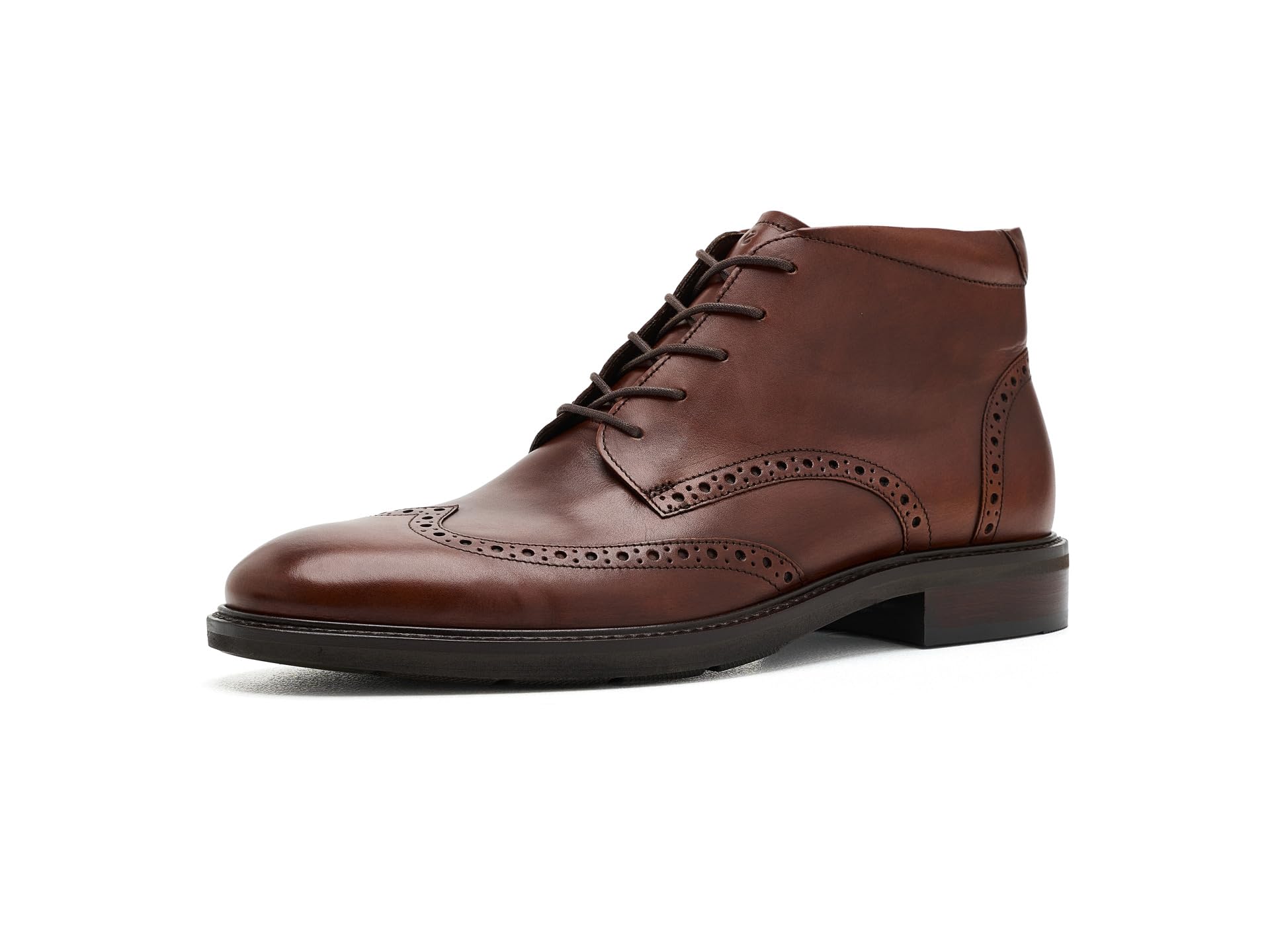 Prague Brogue Mid-cut Ankle Boot