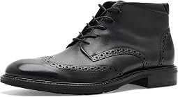 Prague Brogue Mid-cut Ankle Boot