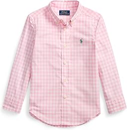 Plaid Cotton Poplin Shirt (Toddler/Little Kid)