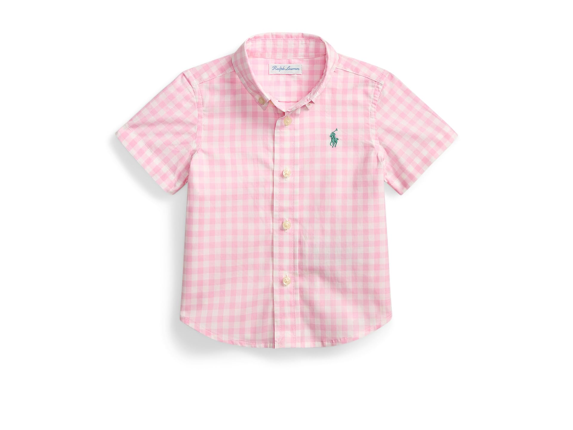 Рубашка из хлопкового поплина Gingham (младенец)
