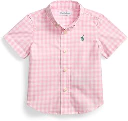 Рубашка из хлопкового поплина Gingham (младенец)