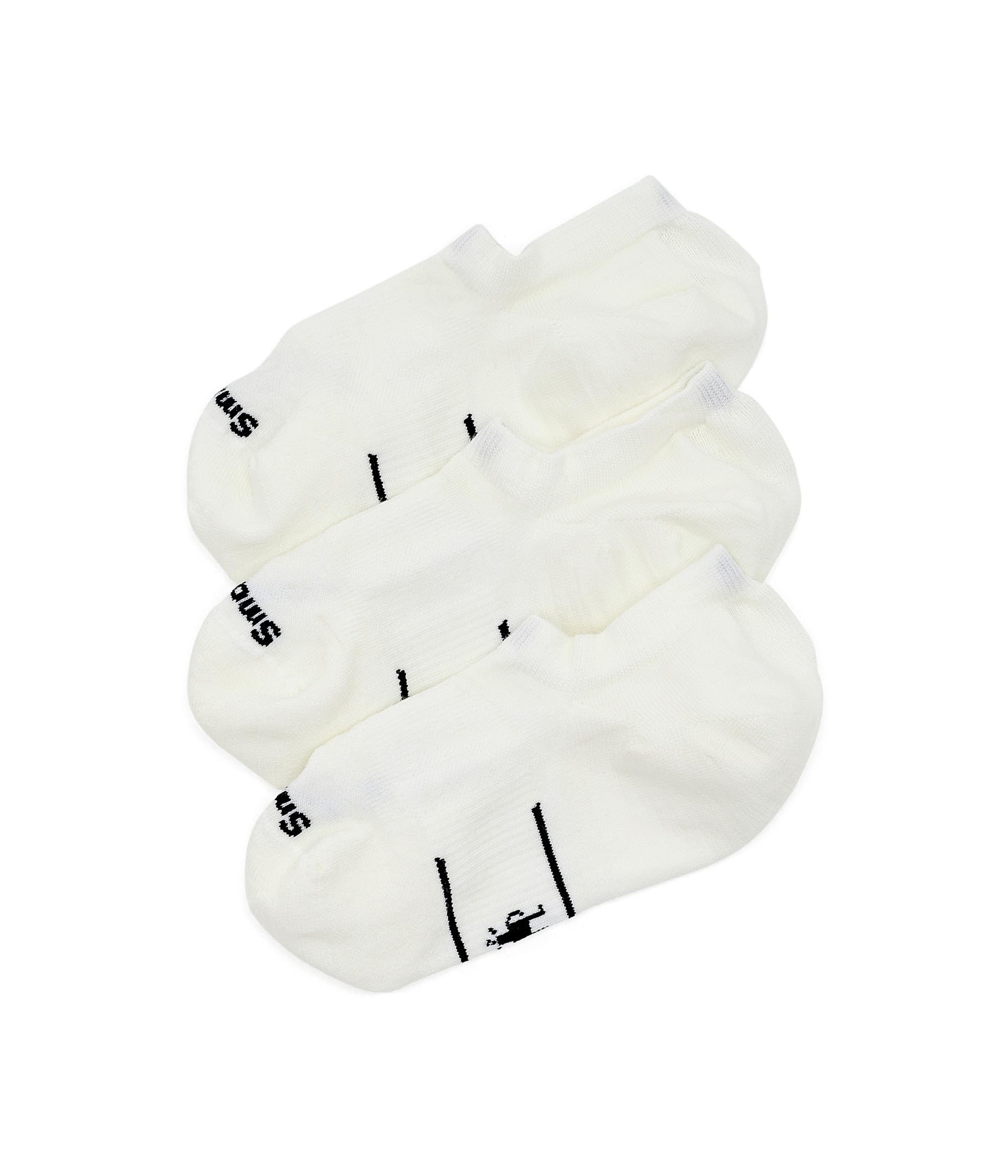 Run Zero Cushion No Show Socks 3-Pack