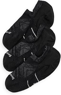 Run Zero Cushion No Show Socks 3-Pack