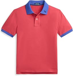 Поло из хлопковой сетки Stretch Cotton Mesh (старший ребенок)