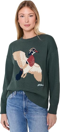 Свитер с круглым вырезом The Original Double L Crew Neck Novelty