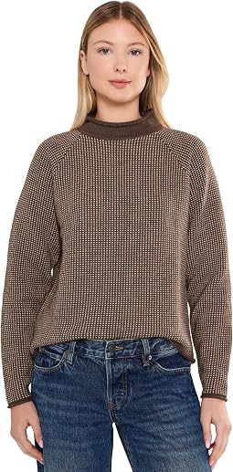 Свитер с воротником-стойкой The Original Double L Rollneck Sweater Birdseye