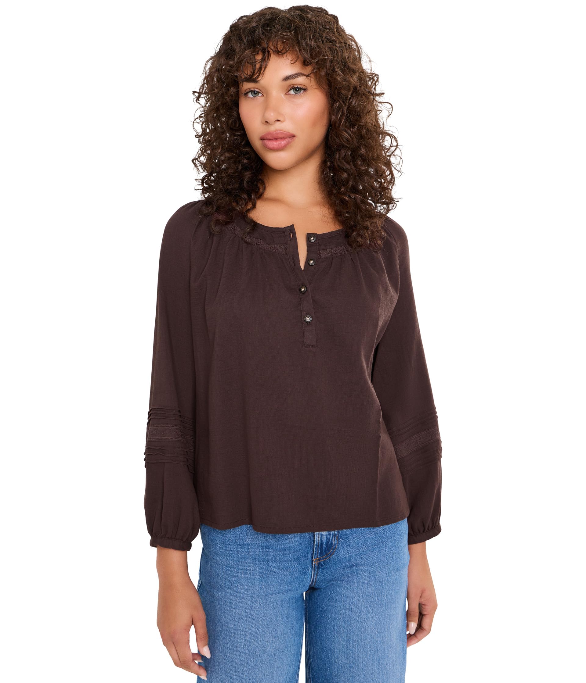 Manzana Peasant Long Sleeve Shirt