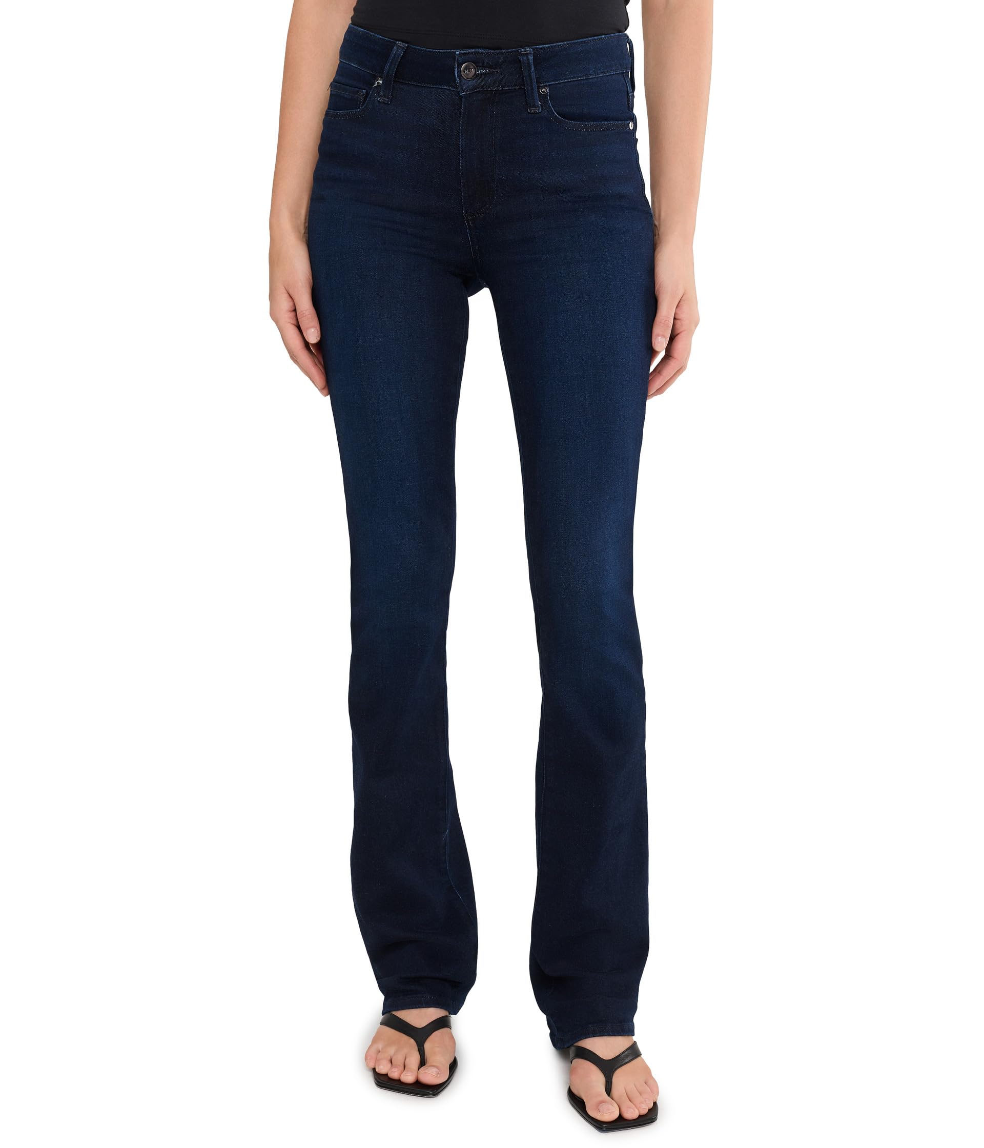 High-Rise Manhattan Boot Reverse Seamed Beltloops in The Forum