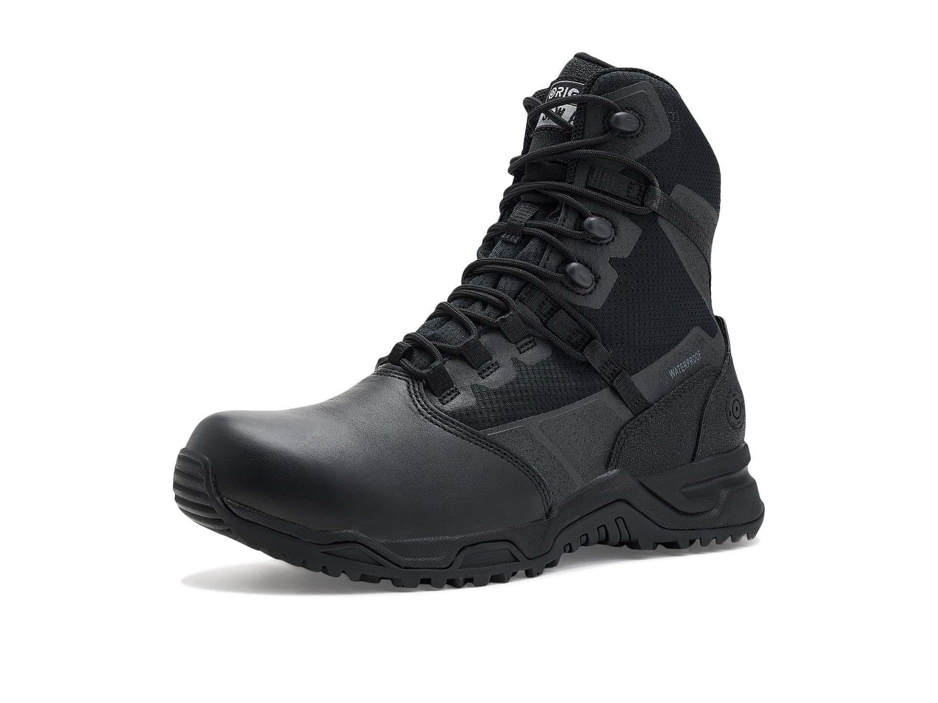 Alpha Fury 2.0 8" Side-Zip Waterproof Leather Polishable Toe