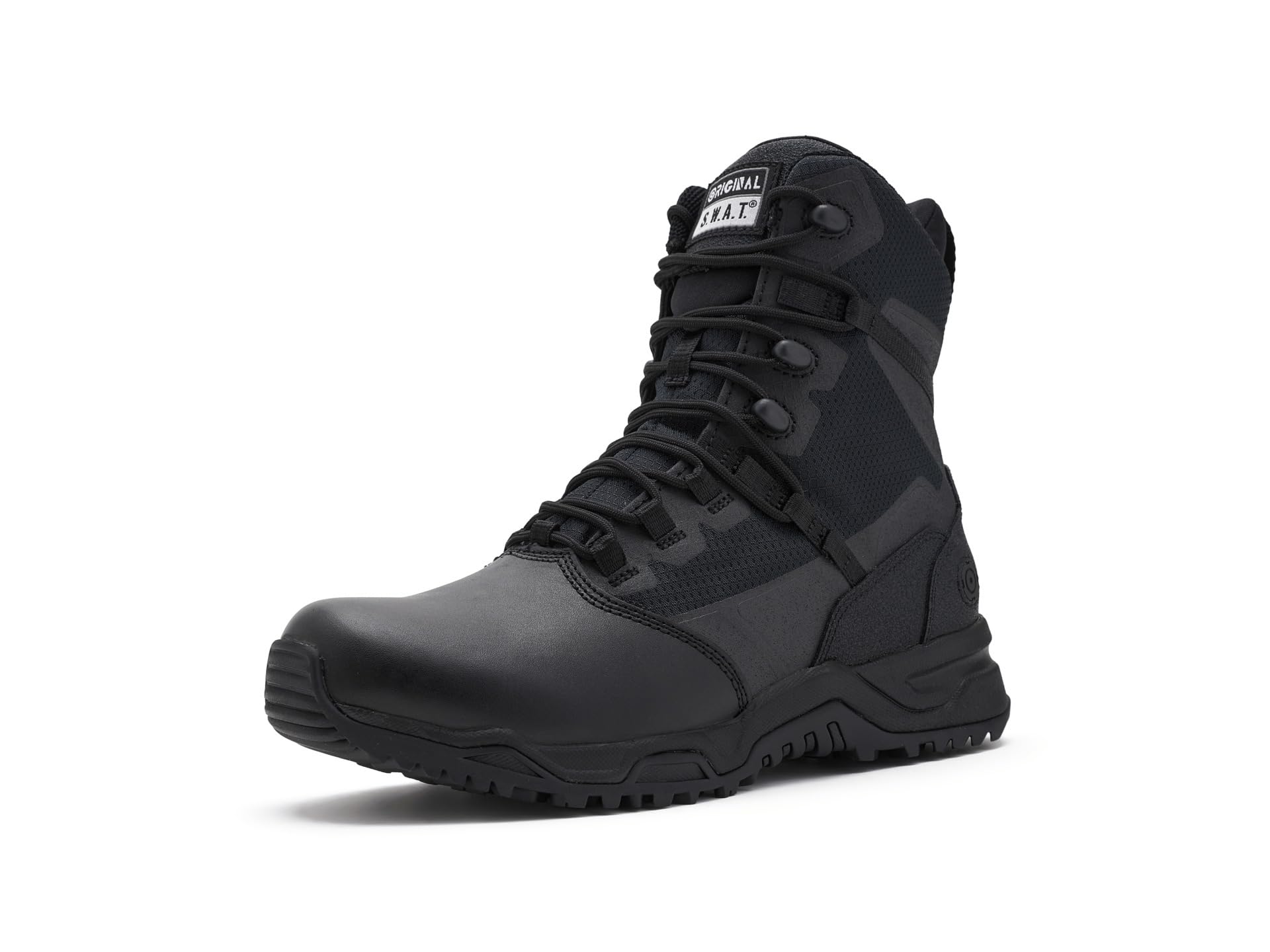 Alpha Fury 2.0 8" Side-Zip Leather Toe