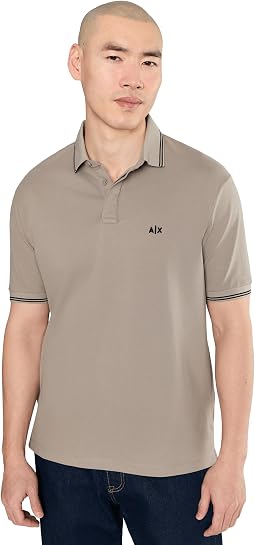 Stretch Cotton Piquet Polo Shirt