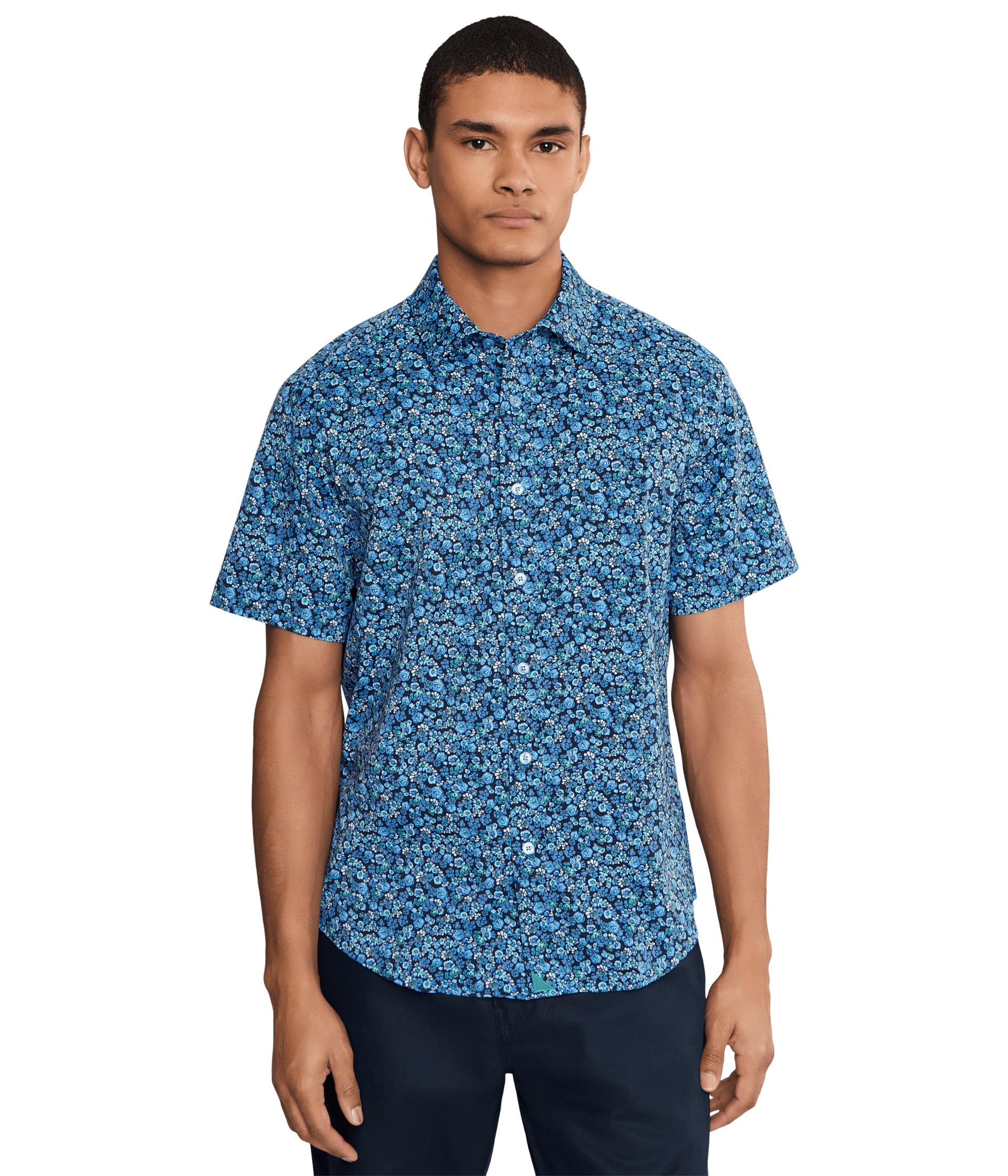 Short Sleeve Zamora Performance Printed Shirt