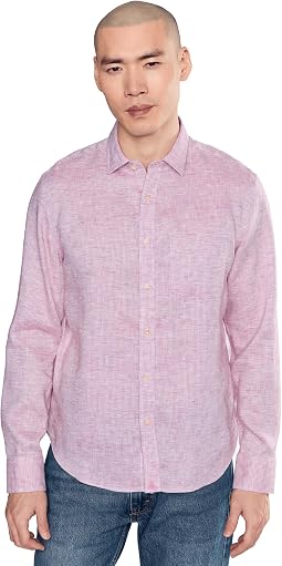Wrinkle-Resistent Long Sleeve Wildehart Linen Shirt