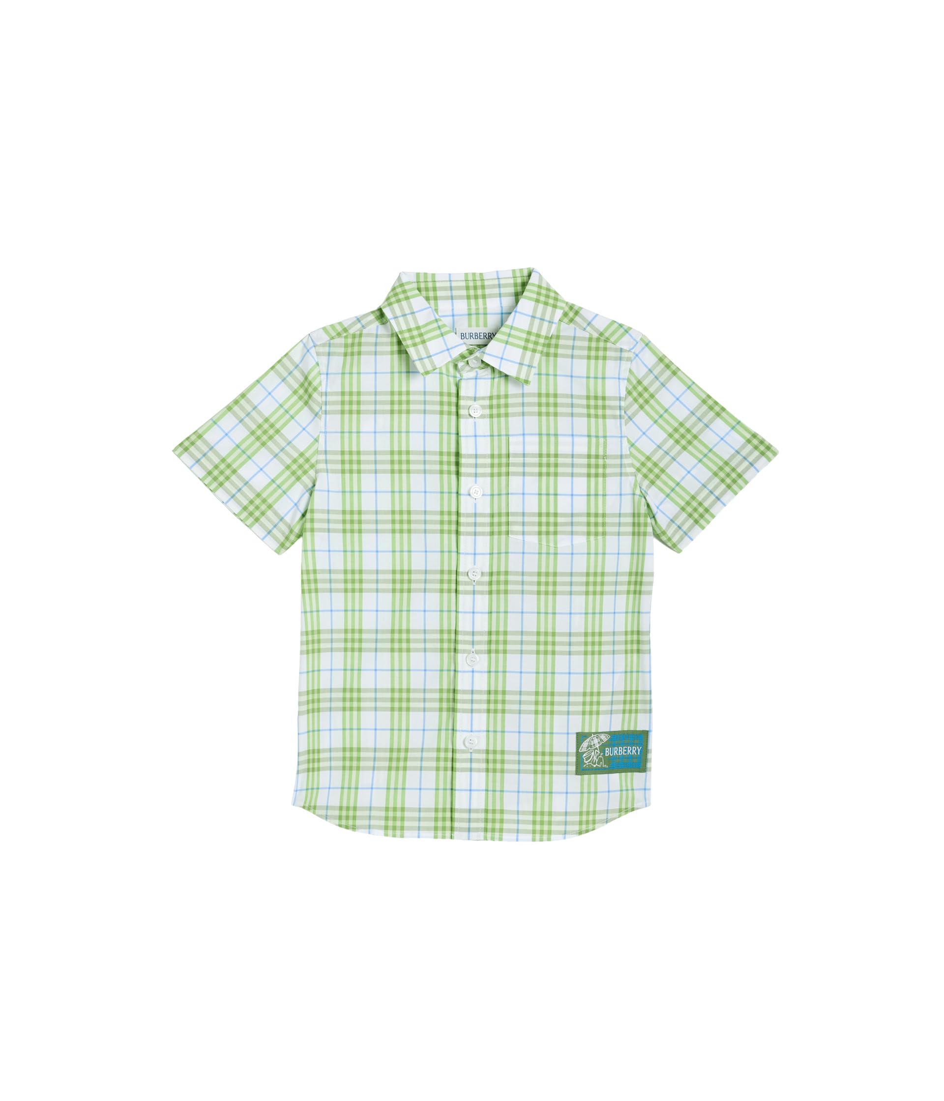 Owen Check Button Top (Маленький ребенок/Большой ребенок)