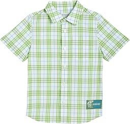 Owen Check Button Top (Маленький ребенок/Большой ребенок)
