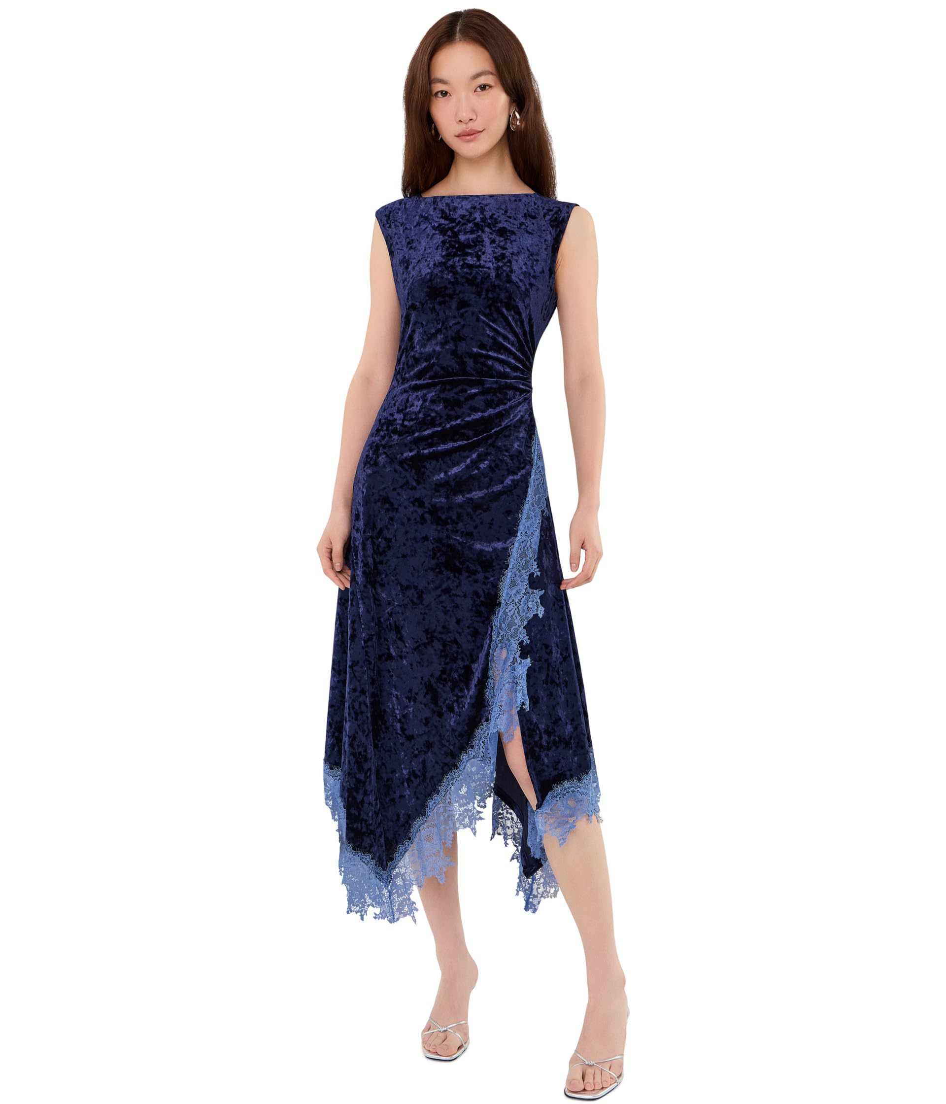 Платье миди Velvet and Lace