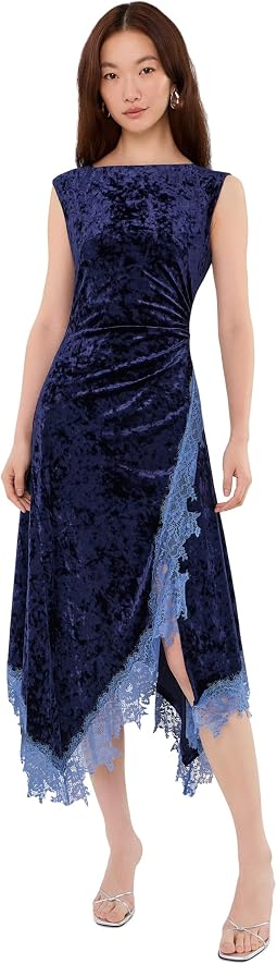 Платье миди Velvet and Lace