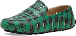 Green Tartan Plaid/Black