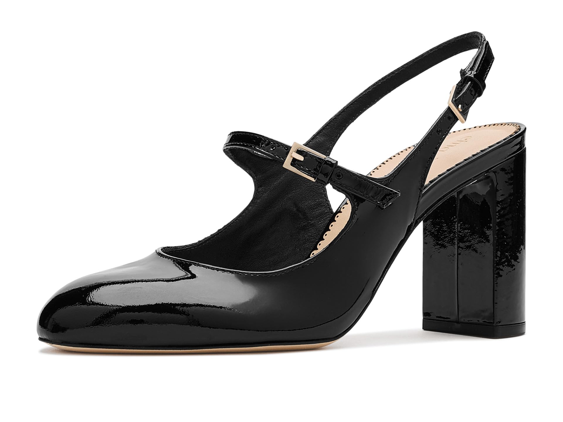 Lola Patent Slingback Heels