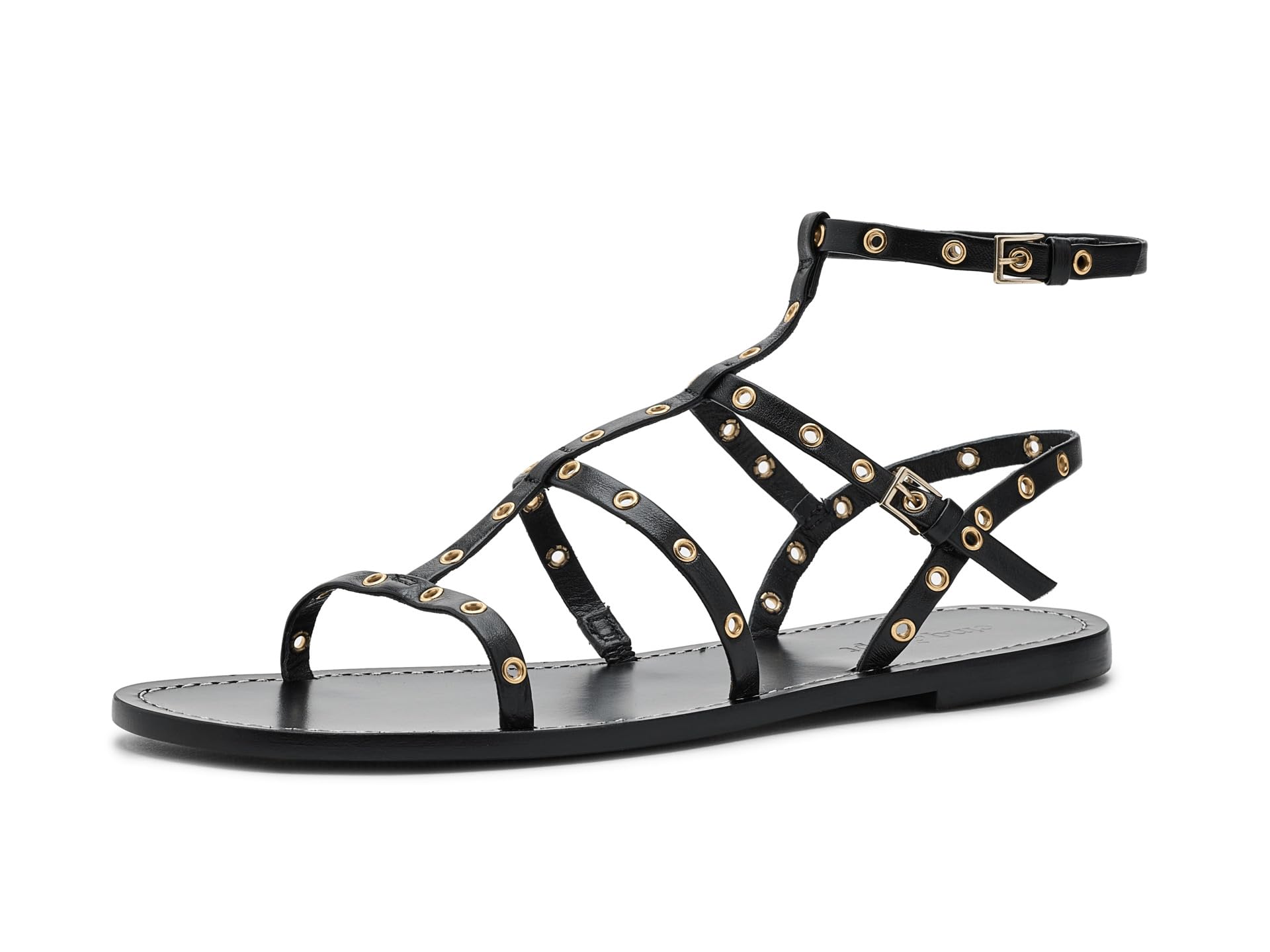 Ariella Strappy Grommet Sandals