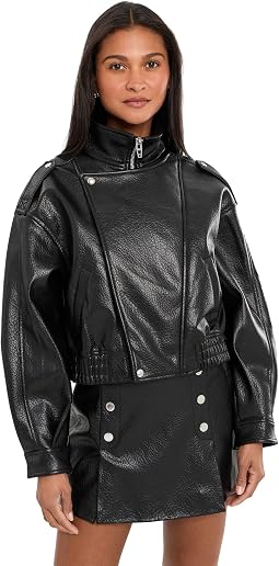 Night Moves Vegan Leather Jacket