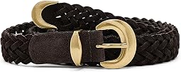 Lucie Woven Belt-suede