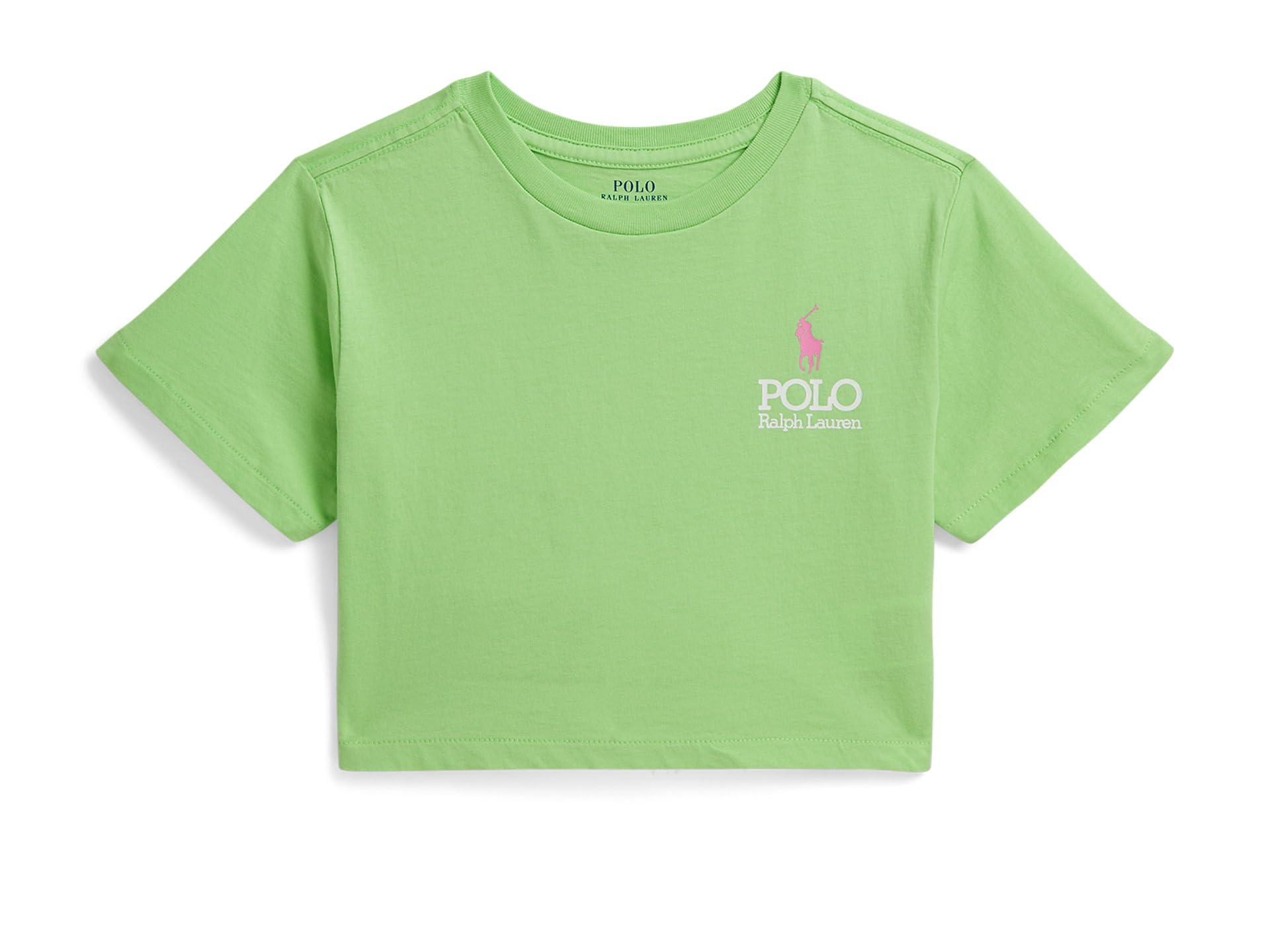 Big Pony Logo Cotton Boxy Tee (Toddler/Little Kid)