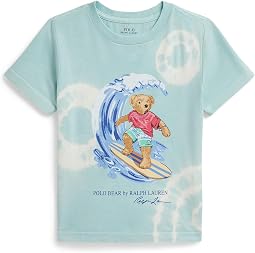 Футболка Polo Ralph Lauren Kids Tie-Dye Polo Bear Cotton (Малыш/Ребенок)