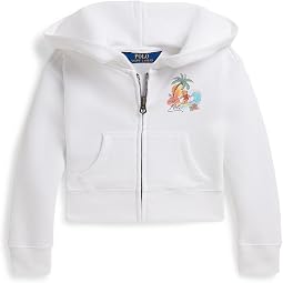 Худи Polo Bear Terry Boxy Full Zip Hoodie (Малыш/Младший школьник)