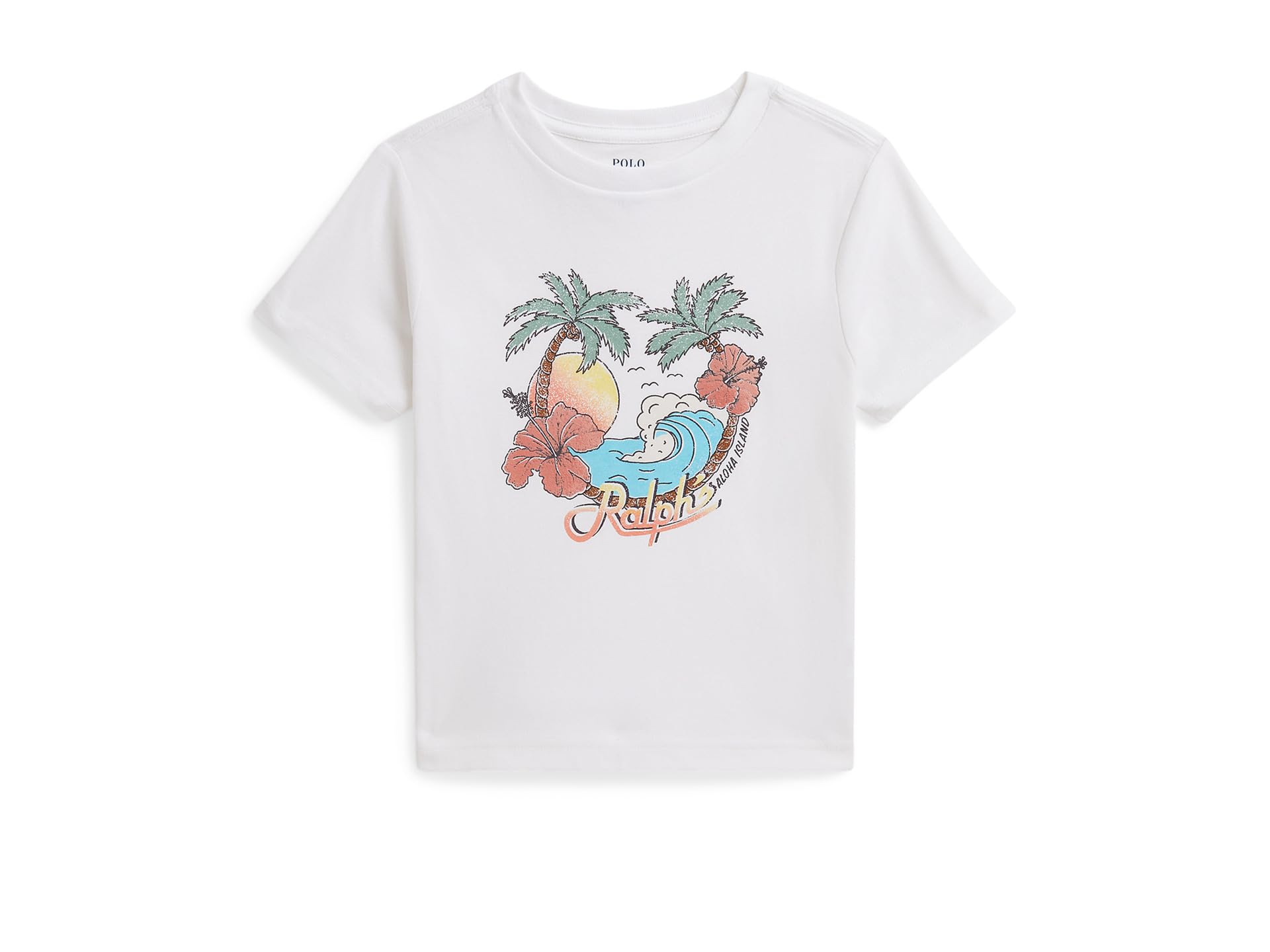 Футболка Cotton Jersey Graphic (Малыш/Ребенок младшего возраста)