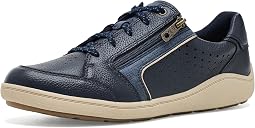 Navy Leather