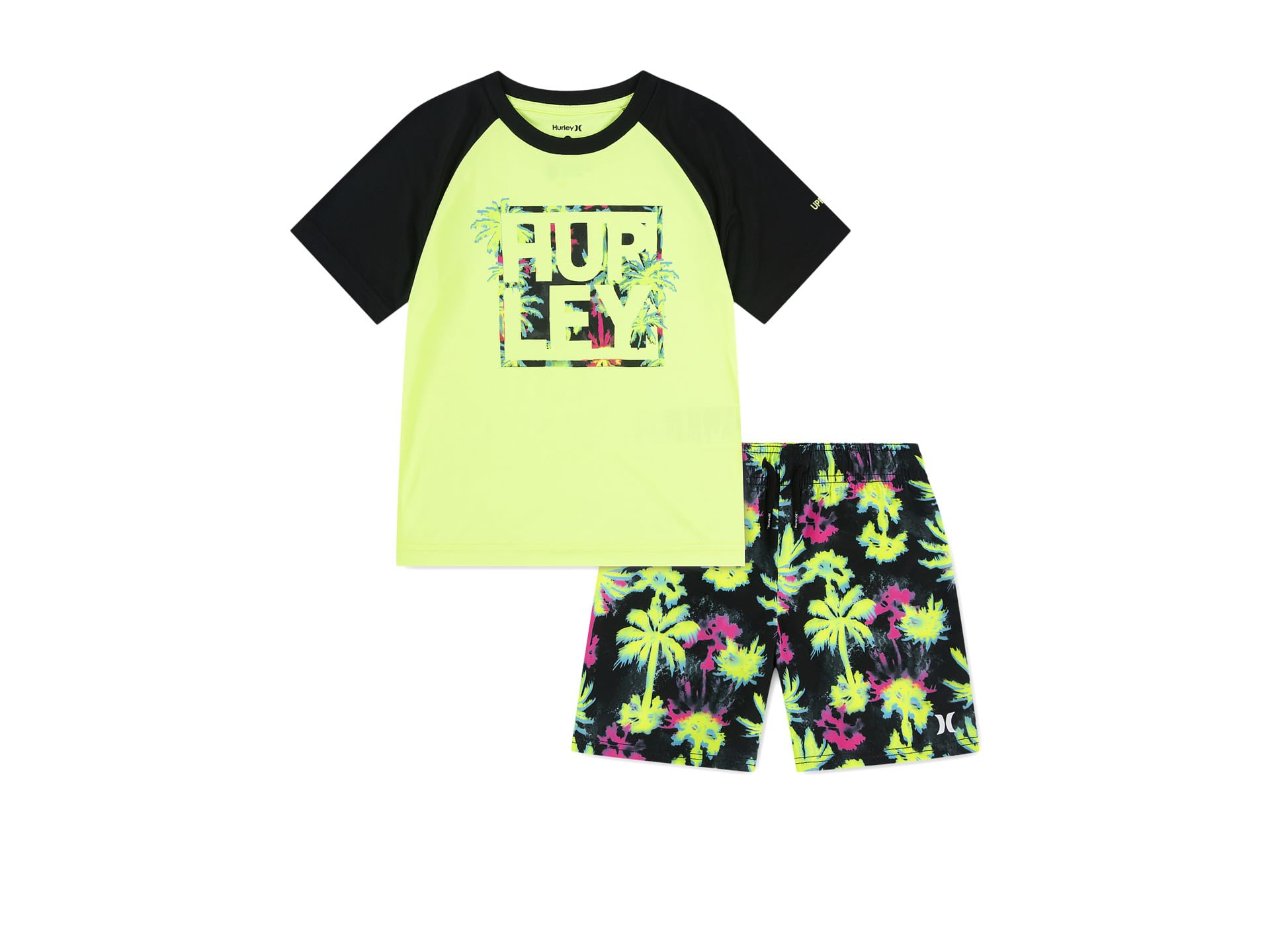 Pop Color Palm Swim Set (Little Kid)