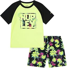 Pop Color Palm Swim Set (Little Kid)