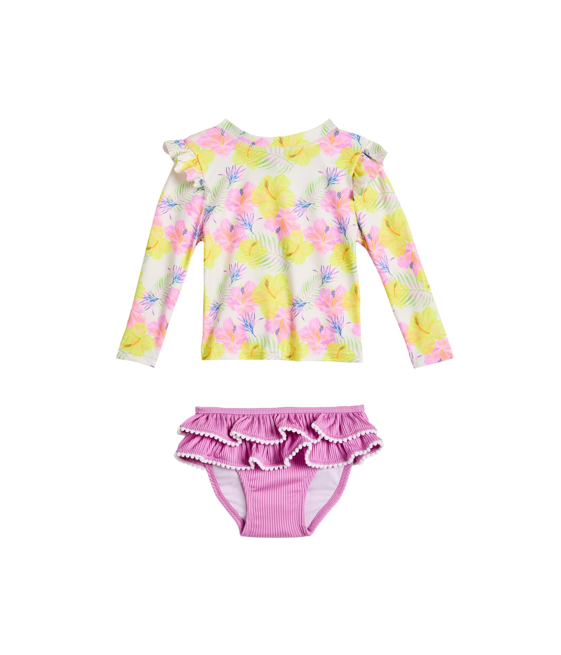 Купальник-сет с рюшами Aloha Vacay (для младенцев/малышей/детей младшего возраста)