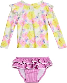 Aloha Vacay Recycled Ruffle Set (Infant/Toddler/Little Kid)