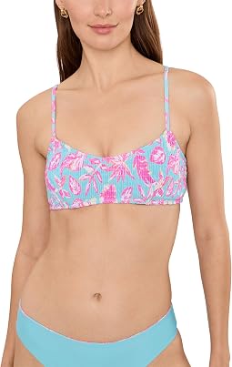 Бикини топ Tropical Glow из переработанных материалов
