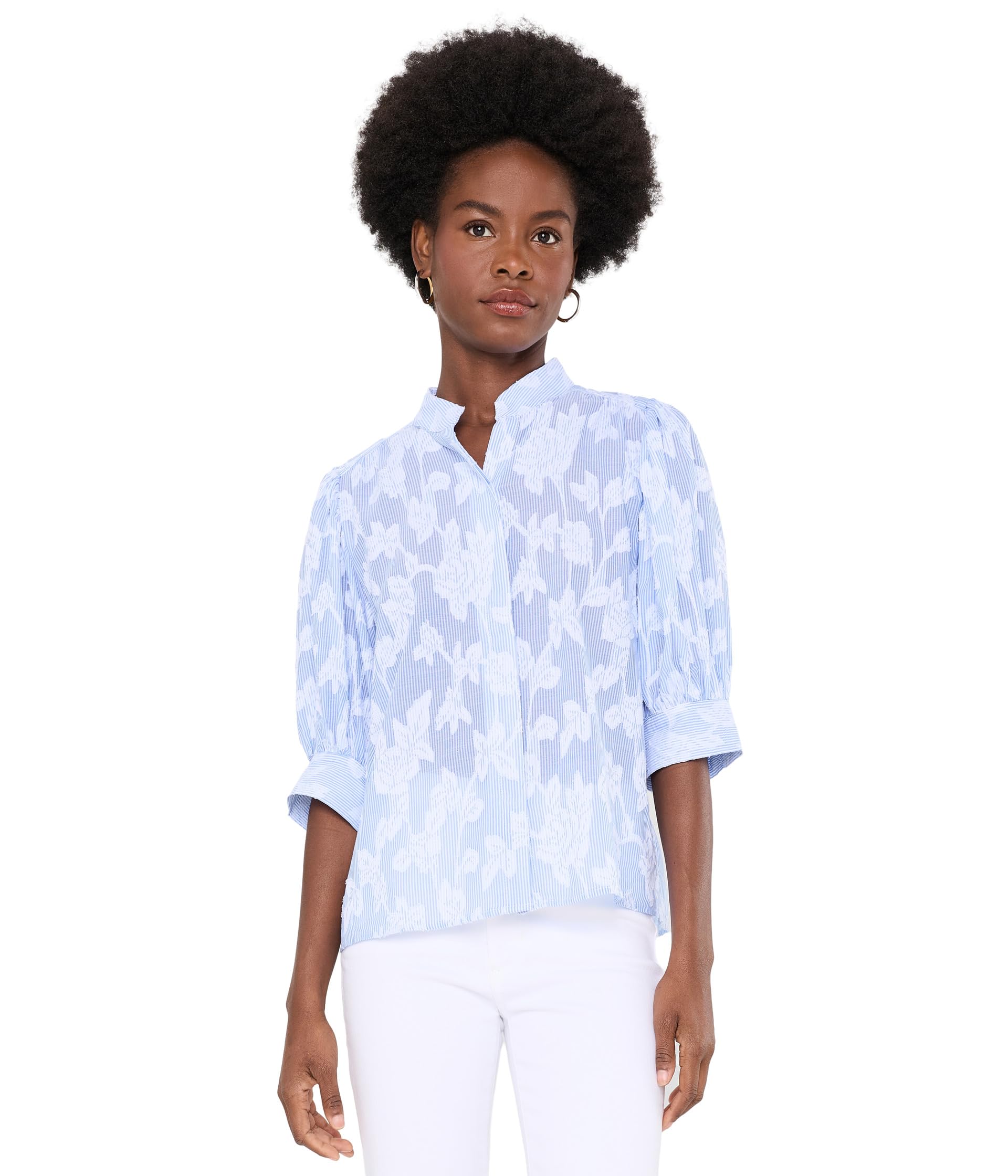 Топ Pinstripe Cotton Pearce
