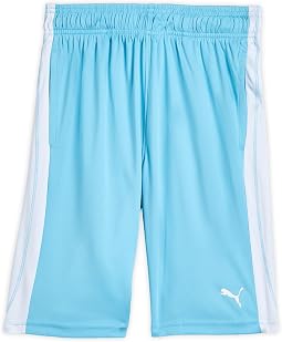 Active Essentials Interlock Form Stripe Shorts (Big Kid)