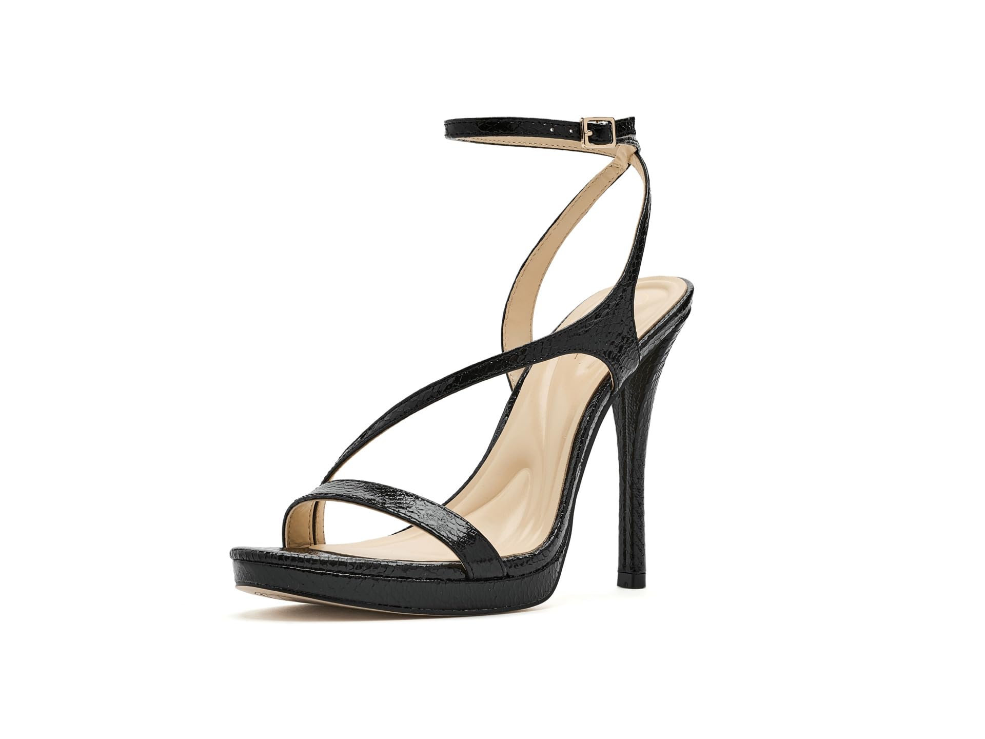 Dixia Ankle Strap Heeled Sandals